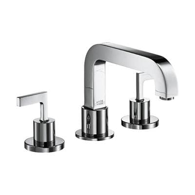 Axor Citterio 3-Hole Roman Tub Set Trim- Lever Handles in - Chrome by Axor