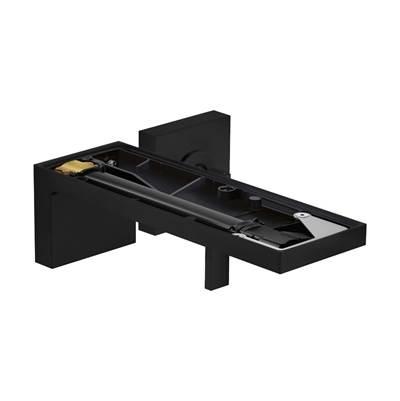 AXOR MyEdition Wall-Mounted Single-Handle Faucet Trim without Plate, 1.2 GPM in Matte Black by Axor