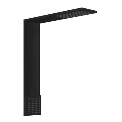 AXOR ShowerComposition 1-Jet Showerhead 110/220 and Shoulder Shower, 2.5 GPM in Matte Black