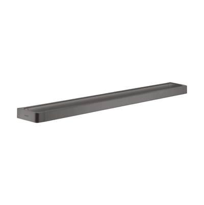 AXOR Universal SoftSquare Towel Bar 32'' in Brushed Black Chrome