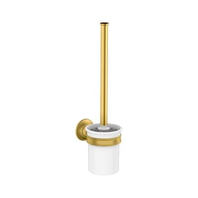 Axor Montreux Toilet Brush with Holder, Wall-mounted in - Brushed Gold Optic by Axor