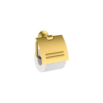 Axor Montreux Toilet Paper Holder in - Brushed Gold Optic by Axor