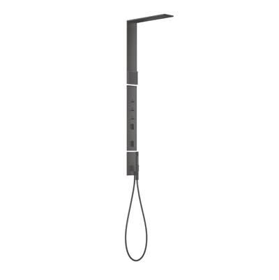 AXOR ShowerComposition Shower Column Set, 2.5 GPM in Brushed Black Chrome by Axor