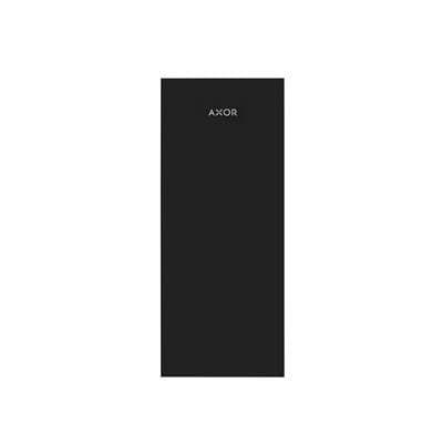 Axor Myedition Black Glass Plate 245 in - Matte Black