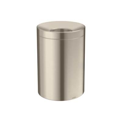 AXOR Universal Circular Waste Bin in Brushed Nickel