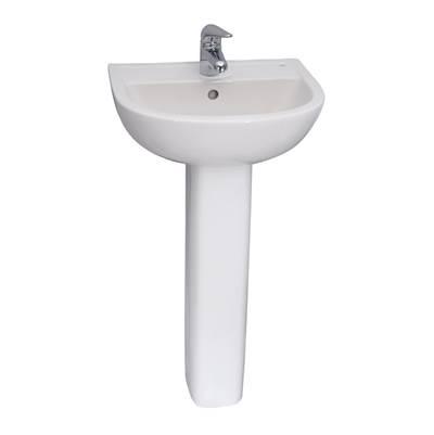 Compact 545 Pedestal Lavatory 8'' cc, White