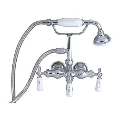Barclay Hand Shower | Single-Function | 3.80 GPM | Backflow Prevention - Polished Chrome