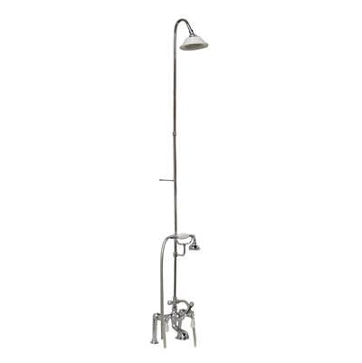 Elephant Spout, Riser, Shower head, Lvr Hdle, Chrome by Barclay