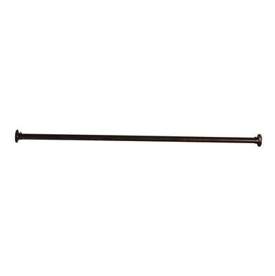 36'' Straight Shower Rod, Oil Rubbed Bronze by Barclay