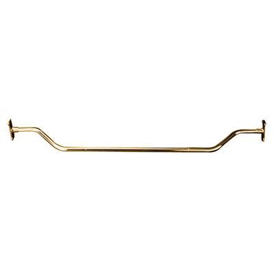 4120 Cellini Shower Enlarger,  72'', w/Flanges,Polished Brass by Barclay