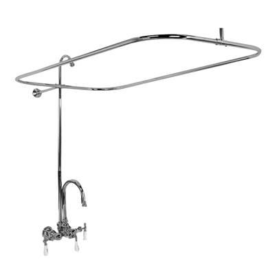 Shower Unit for Acryl Tubs, No  Showerhead, Polished Chrome by Barclay
