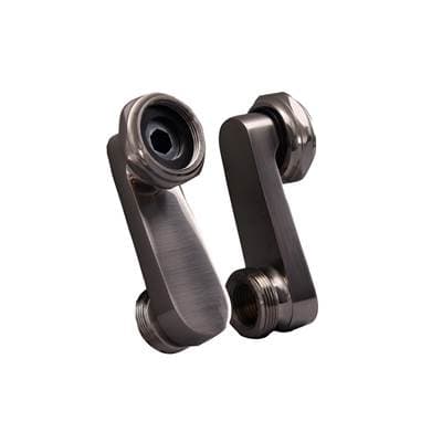 Barclay Swivel Arms for Deck Mount Faucet - Brushed Nickel