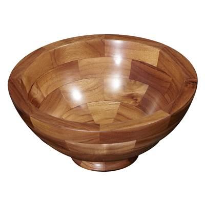 Antigua Round Teak Vessel