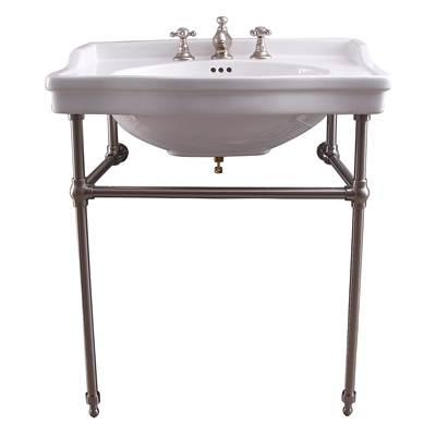 Cali 24''Console w/stand,Whit 8'' Widespread, BN Stand