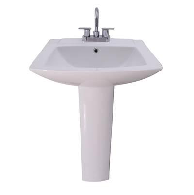 Burke  Basin Only for 4'' CC Overflow, White