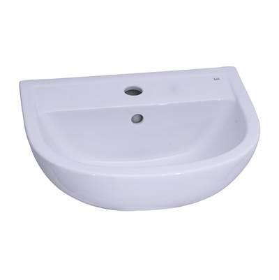 Compact 545 Ped Lav Basin 1 Hole, White