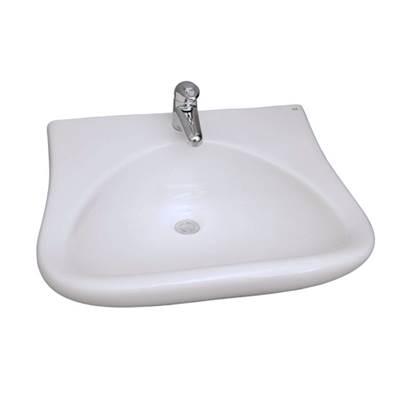 Bella Wall Hung Sink, 8'' ws  White by Barclay