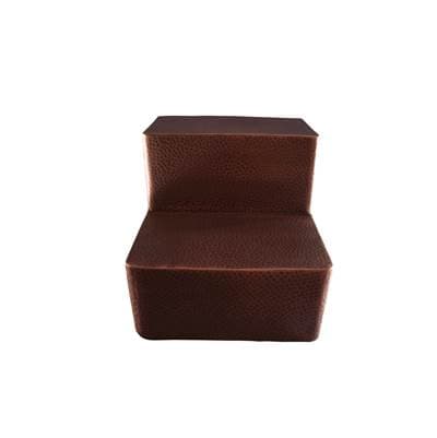 Barclay Copper Steps, Square Hammered - Antique Copper