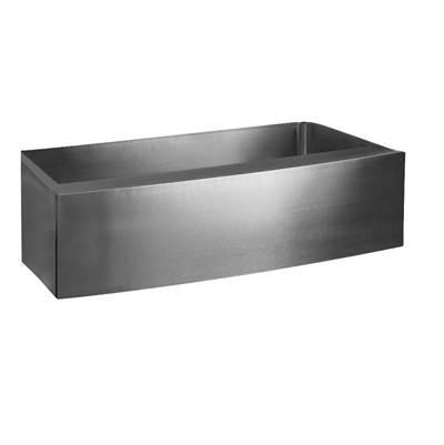 Amanda 36'' Stainless Steel Single Bowl Curved Apron Front Sink by Barclay