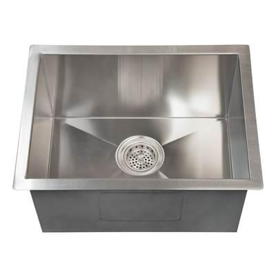 Sabrina 23'' SS Rectangular Undermount Prep Sink