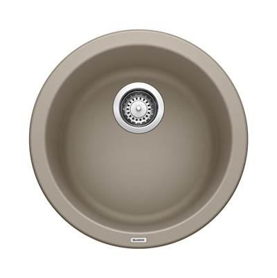 Rondo SILGRANIT 18'' Dual Mount Bar Sink - Truffle by Blanco