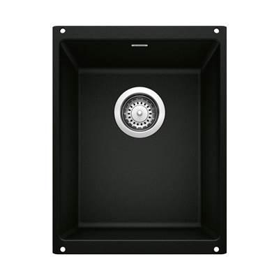 Precis SILGRANIT 13'' Undermount Bar Sink - Coal Black by Blanco