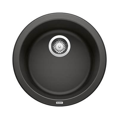 Rondo SILGRANIT 18'' Dual Mount Bar Sink - Coal Black