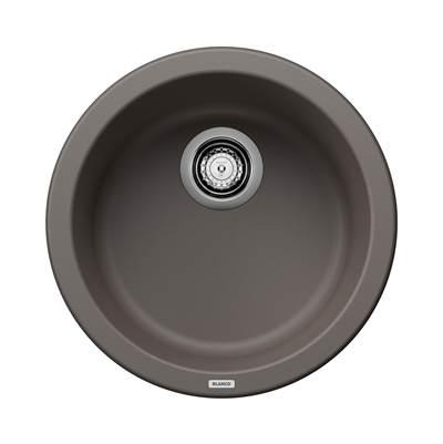 Rondo SILGRANIT 18'' Dual Mount Bar Sink - Volcano Gray by Blanco