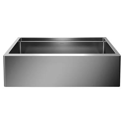 Quatrus R15 Ergon 33'' Single Bowl Apron-Front Stainless Steel Farmhouse Sink by Blanco