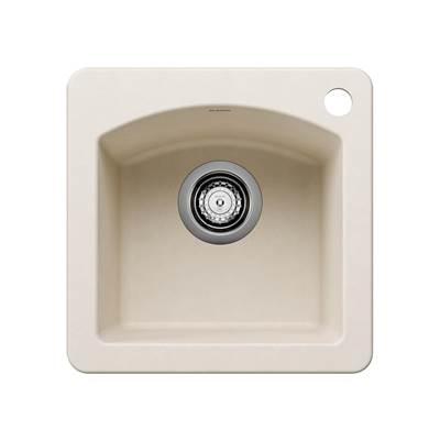 Diamond SILGRANIT 15' Dual Mount Bar Sink - Soft White