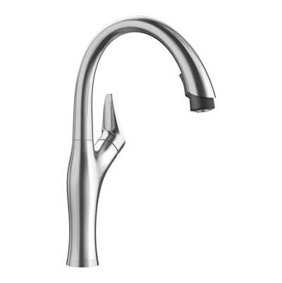 Artona Pull-Down Dual-Spray Kitchen Faucet - PVD Steel by Blanco