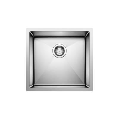 Precision R10 19'' Single Bowl Undermount Stainless Steel Kitchen Sink by Blanco