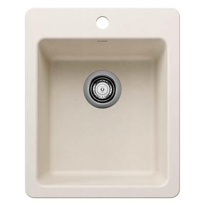 Liven SILGRANIT 17'' Dual Mount Bar Sink - Soft White