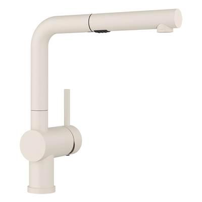 Linus Low Arc Pull-Out Dual-Spray Kitchen Faucet - Soft White