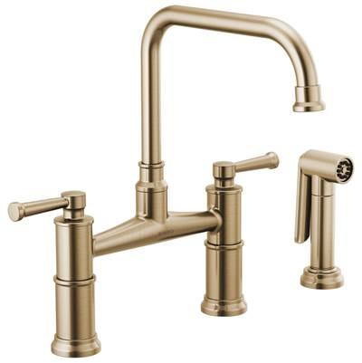Artesso Bridge Faucet with Side Sprayer