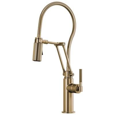 Litze Articulating Faucet With Finished Hose