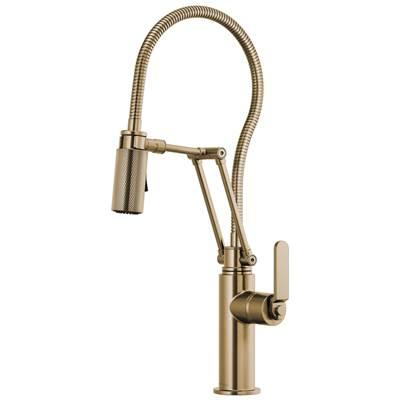 Litze Articulating Faucet With Finished Hose