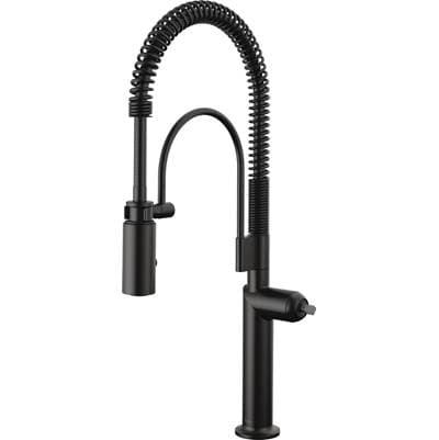 Brizo Odin Semi-professional Kitchen Faucet - Less Handle - Matte Black