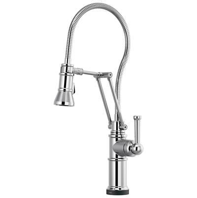 Artesso SmartTouch Articulating Kitchen Faucet With Finished Hose by Brizo