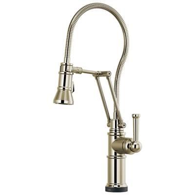 Artesso SmartTouch Articulating Kitchen Faucet With Finished Hose by Brizo