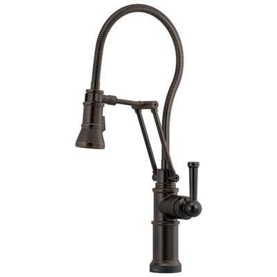 Artesso SmartTouch Articulating Kitchen Faucet With Finished Hose by Brizo