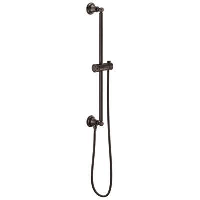 Universal Showering Classic Round Slide Bar With Hose by Brizo