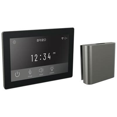 Other Digital + Square Steam Set - Lumicoat Luxe Steel by Brizo