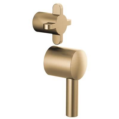 Odin Pressure Balance Integrated Trim Cross Handles by Brizo