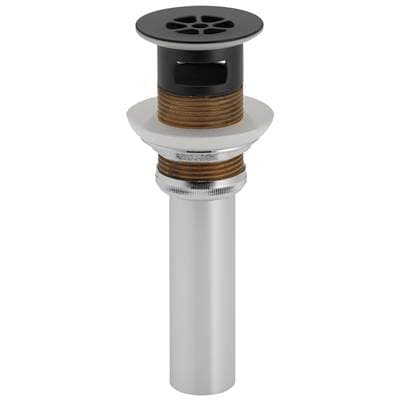 Brizo Other Grid Strainer with Overflow - Black