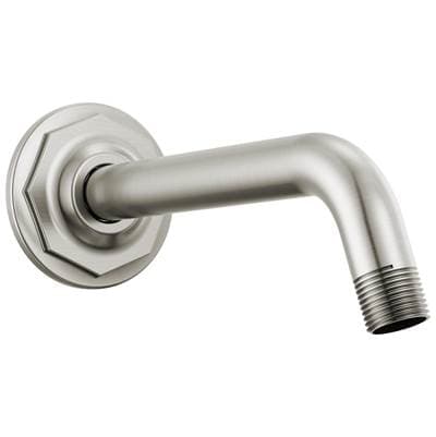 Brizo Rook 7'' Shower Arm & Flange - Luxe Nickel