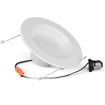 Bulbrite 14W Led 5/6'' 5Cct Retrofit Smooth White Round Dimmable 90Cri 120V by Bulbrite