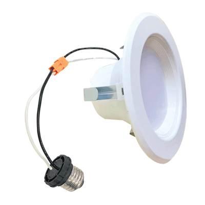 9W Led 4'' Downlight Retrofit 2700K White Round Dimmable Ja8 120V