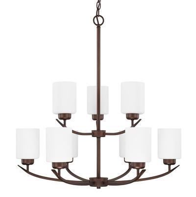 9 Light Chandelier by Capital Lighting