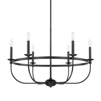 6 Light Chandelier by Capital Lighting